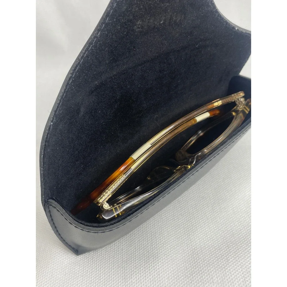 Toms Memphis Sunglasses Clear Tan Acetate Frame Gold Gradient Lenses 49[]20-143